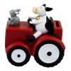 Sparebøsse med traktor