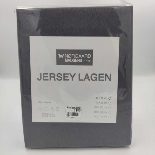 Jersey lagen 70x160 grå