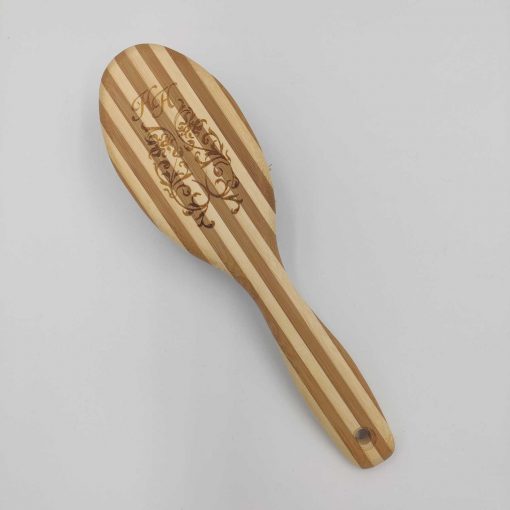 Olivia Garden healthy hair ionic combo paddle børste i bambus