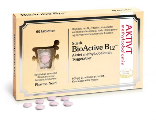 BioActive B12 fra Pharma Nord 60 stk.