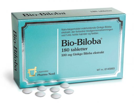 Bio-Biloba fra Pharma Nord 180 stk.