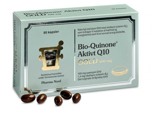 Bio-Quinone Q10 GOLD fra Pharma Nord 90 stk.