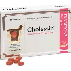 Cholessin Rød gærris fra Pharma Nord 120 stk.