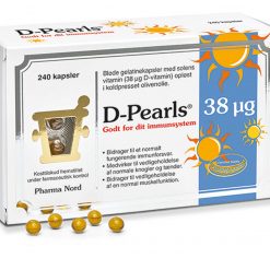 D-pearls fra Pharma Nord 38 µg 240 stk.
