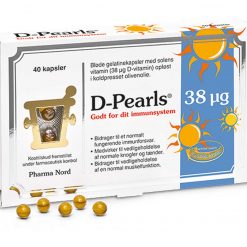 D-pearls fra Pharma Nord 38 µg 40 stk.