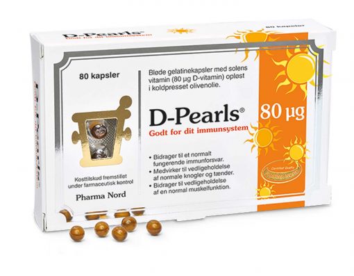 D-pearls fra Pharma Nord 80 µg