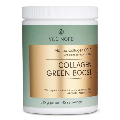 Vild nord collagen green boost dåse