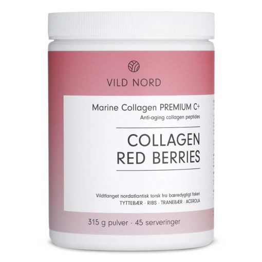 Vild Nord collagen Red berries i dåse