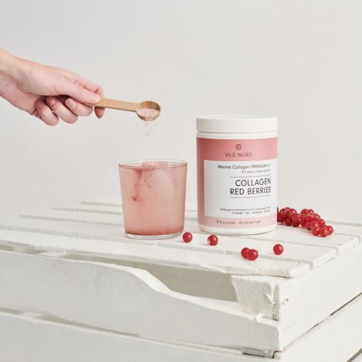 Vild Nord collagen Red berries i dåse