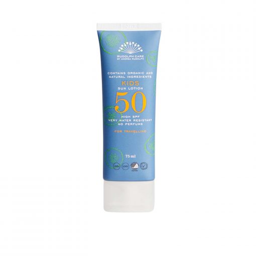 Kids Sun Body Lotion travelsize fra Rudolph Care SPF 50 75 ml