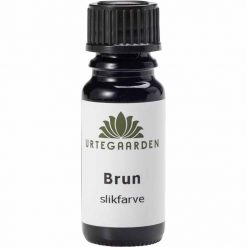 Brun slikfarve fra Urtegaarden