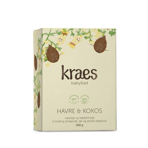 KRAES Babybad med havre & kokos