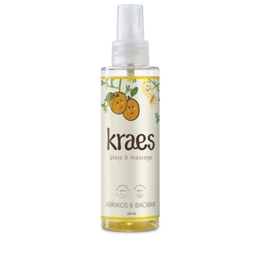 KRAES pleje & massageolie m/abrikos & baobab