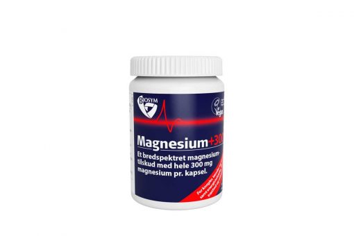 Magnesium 300+ fra Biosym 60 stk.