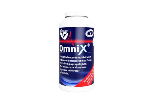 OmniX uden jern og k-vitamin fra Biosym 360 stk.