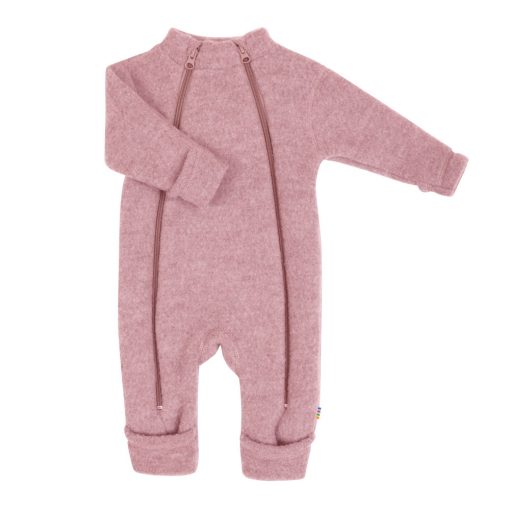 Jumpsuit fra Joha i ren merinould rosa