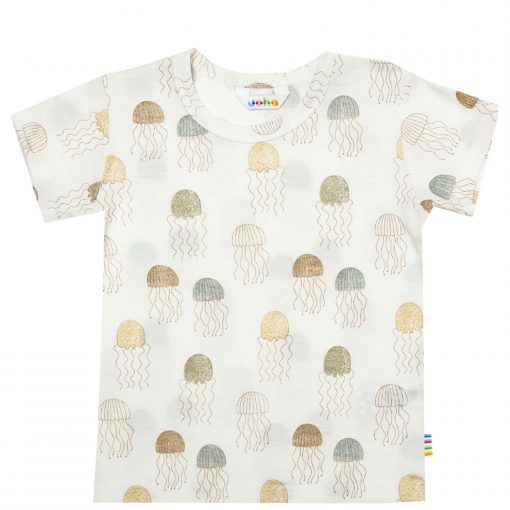 T-shirt fra Joha med print med gopler/vandmænd