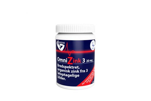 OmniZink3 fra Biosym 120 stk.