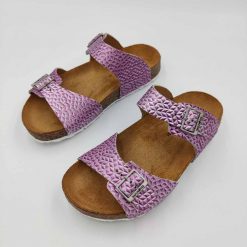 Bio Andrea sandaler fra haflinger i pink