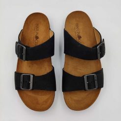 Bio andrea sandaler i sort fra Haflinger