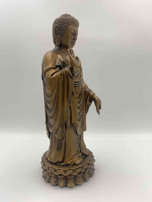 Stående Buddha bronze