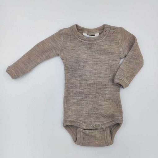 Joha body i merinould/silke i beige