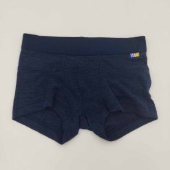 Joha boxershorts i uld/silke mørkeblå