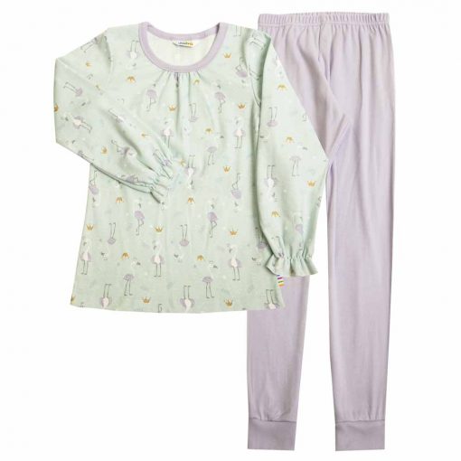 Pyjamas øko bomuld med flamingoer fra Joha