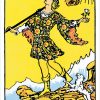 Tarot deck the rider - the fool