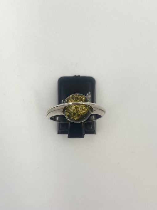 Rav ring klode grøn