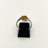 Rav ring øje cognac