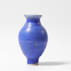 Dekorations blå vase