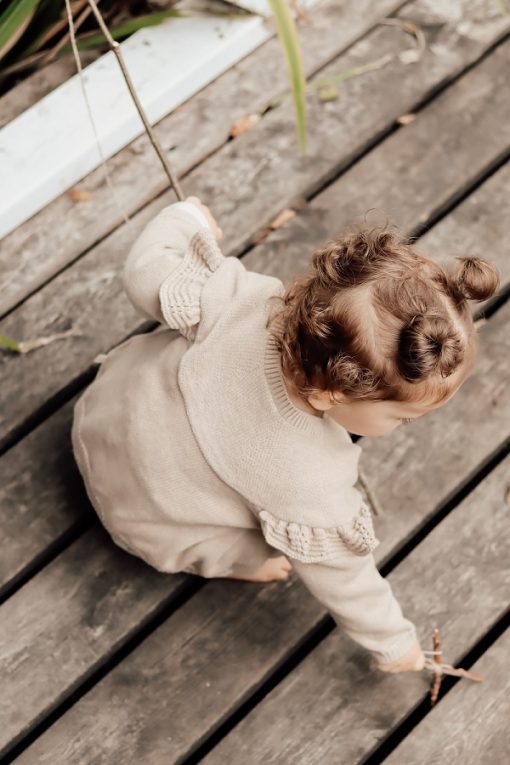 Strikcardigan Safari