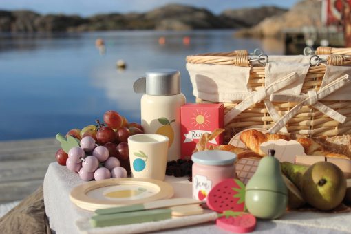 Picnickurv m/tilbehør