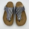bio conny sandal sort/sølv