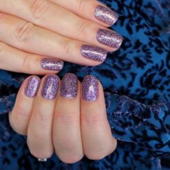 Bio Sculpture Neglelak - Lilla Glitter